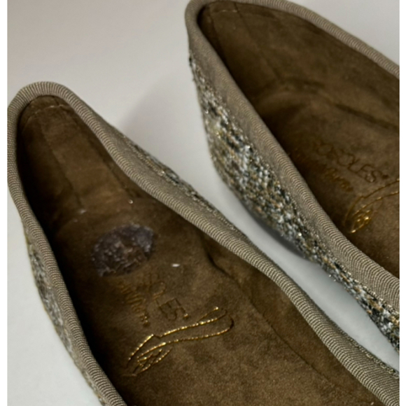 NWOT  brown and tan tweed Aerosoles ballet flats - Picture 9 of 12